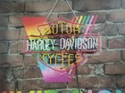 Us Stock 20 x16  Harley Davidson Hd Motorcycles Neon Sign Light Lamp Wall Decor