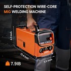 150a 110v Flux Core Welder  3 In 1 Welder  Gasless Mig Welders lift Tig stick 
