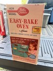 Vintage 1969 Easy Bake Oven Kenner Betty Crocker Model 1500 Turquoise Unused Mib