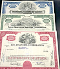 Vintage Stock Certificate Lot 16 Certificates Railroads Retail 1945-82 Vignettes