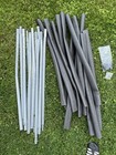 Trampoline Enclosure Net Poles And Caps New  