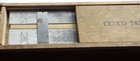 Vintage Cenco Bar Magnets In Wooden Box Free Shipping