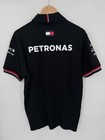 New Mercedes Amg Petronas Polo Shirt Men   s Large F1 Formula One Team Sponsor