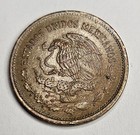 1984 Mexico 20 Centavos - Circulated Mexican Bronze World Coin - Olmec Culture