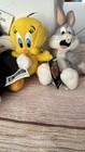 1999 Warner Bros Looney Tunes Mini Stuffy Lot Plush Nwt T5