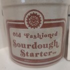Gold Rush Old Fashioned Sourdough Starter Crock 1971 With Original Starter Kit