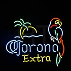 17 x14  Parrot Corona Extra Neon Sign Light Beer Bar Pub Wall Decor Art Visual 