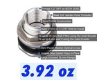 Rainpal Ssbf020 Stainless Steel 304 Bulkhead Tank 1 2 Inch 