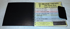 Vintage 1991 Executive Laminated Thomas Guide Orange County Street Directory