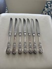 1847 Rogers Bros Is Heritage Set Of  7  Dinner Knives Silverplate Flatware