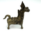 Vintage Ornate Brass Llama Alpaca Miniature Figurine Mid Century 2 1 2 