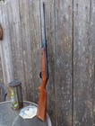 Vintage Slavia 618 177 Cal Pellet Air Rifle Blue Steel Wooden Stock Czechs          