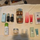 Huge Assorted Sample Beauty Lot 5  High End  Mostly Deluxe Travel Size 40  Piece