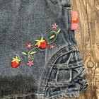 Vintage Strawberry Shortcake  Denim Dress Size 12 Month Y2k So Berry Sweet Htf