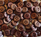  100  Vintage -copper Color- Ornate- buttons-5 8   -sewing button Lovers