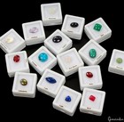Huge Mixed Lot 16 Genuine Semi-precious Loose Gemstones Jeweler Collection Grade