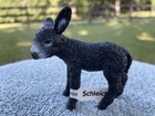 Toy Donkey Foal By Schleich  Display retired 
