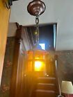 Arts   Crafts Hammered Copper Pendant Porch Light  Reclaimed  Free S h