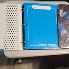Vintage 80s Mead Trapper Keeper Storage Binder 1 In 3-ring