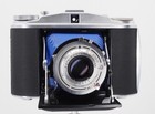 Agfa Isolette Ii - F4 5 Apotar - Serviced    New Blue Bellows  