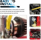 Motorcycle Fuel Line Hose With 5mm Id   8mm Od portable Dirt Bike Fuel Line Hose