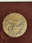 Vtg 72 National Parks Centennial Bronze Medal Olympic National Park Commemorate