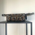 Vintage Papua New Guinea Garamut Crocodile Silt Drum Brown black