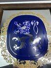 Vtg Lowenbrau Beer Germany Wood Framed Mirror Bar Sign 10 5 X 13 50 Man Cave