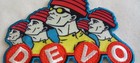 Devo Lineup Logo 3 5 X 2 75 Inch Iron On Patch