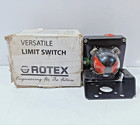 Rotex Dxlw1a2-4r 240vac 5a Ip67 Weatherproof Rotary Valve Position Limit Switch
