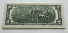 50 -  2 Two Dollar Bills Legal Tender  uncirculated  2017a -  100 Total Fv