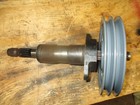 John Deere 420 430 Front Pto Pulley   Shaft Improved M48661 Am35538 Am35537