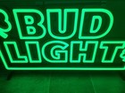 Bud Light Beer Shamrock St  Paddy s Day      Led Light Up Sign New 