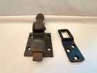 Antique Ice Box Latch Pie Safe Cabinet Replacement Part Spring Loaded And Plate