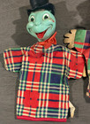 2  1950 s  Disney   Jiminy Cricket  Pinocchio    Vintage Hand Puppets