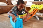 Hot Wheels Track Builder Multi Lane Speed Box For Stunts And Racing Fun