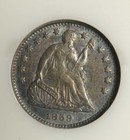 1859 O Ngc Ms-63 Liberty Seated Half Dime
