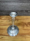 Hamilton Weighted Sterling Silver Candlestick 7    Tall Weight 496 Grams