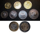 Poland Full Set 1 2 5 10 20 50 Groszy  1 2 5 Zlotych 2015 Unc 200other_set_here 
