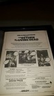 Return Of The Living Dead Rare Original Contest Promo Poster Ad Framed 