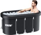 Horow Portable Foldable Bathtub Adult Large Shower Soaking Water Spa Bath Tub