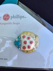 Lindsay Phillips Interchangeable Shoe Charm Snap Fish Theme Polka Dot Snap013