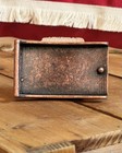 Blank Copper Tone Western Belt Buckle Distressed Rectangle 3    X 2   