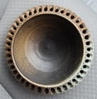 Fantastic Mid-century Heavy Ceramic Ashtray From Quality Estate 