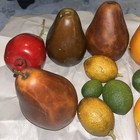 Hi-end Realistic Faux Artificial Fruit Decor Staging Props Pears Limes Orange