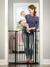 Baby Safety Gate Extra 36 tall Walk Thru Pet Fence Indoor Security Dog Wide Door