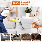 Nice Buddy Cordless Vacuum Cleaner-mini Air Duster  Portable Handheld White 