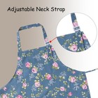 Aprons For Women With Pockets Cotton Linen Cooking Kitchen Baking Soft Durabl  