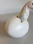 Vintage Toucan Bird Hatching Egg Ceramic Folk Art Mexico Pastel J  Luis Perez