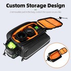 Rockbros Bike Rack Bag Trunk Waterproof Bicycle Rear Seat Cargo Pannier Handbag